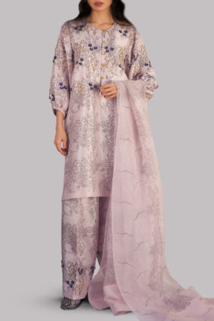 Blushing Bride Block Printed & Embellished Set